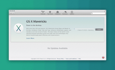 1/6: Das Upgrade kann direkt aus dem App Store heruntergeladen werden.