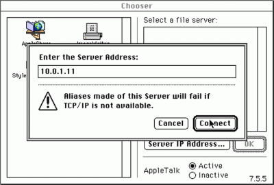 7|9: Einfach IP-Adresse eingeben und verbinden.