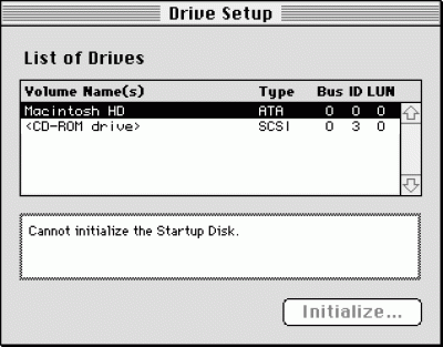 3|4: Das installierte System 7.5.5 wollte sich nicht selbst l&ouml;schen. Klever!