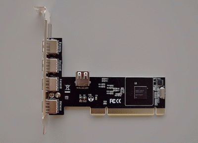 1|4: Meine PCI-Erweiterungskarte tr&auml;gt keine Firmenlogos.