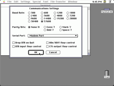 3|7: XOn/XOff should be switched off.